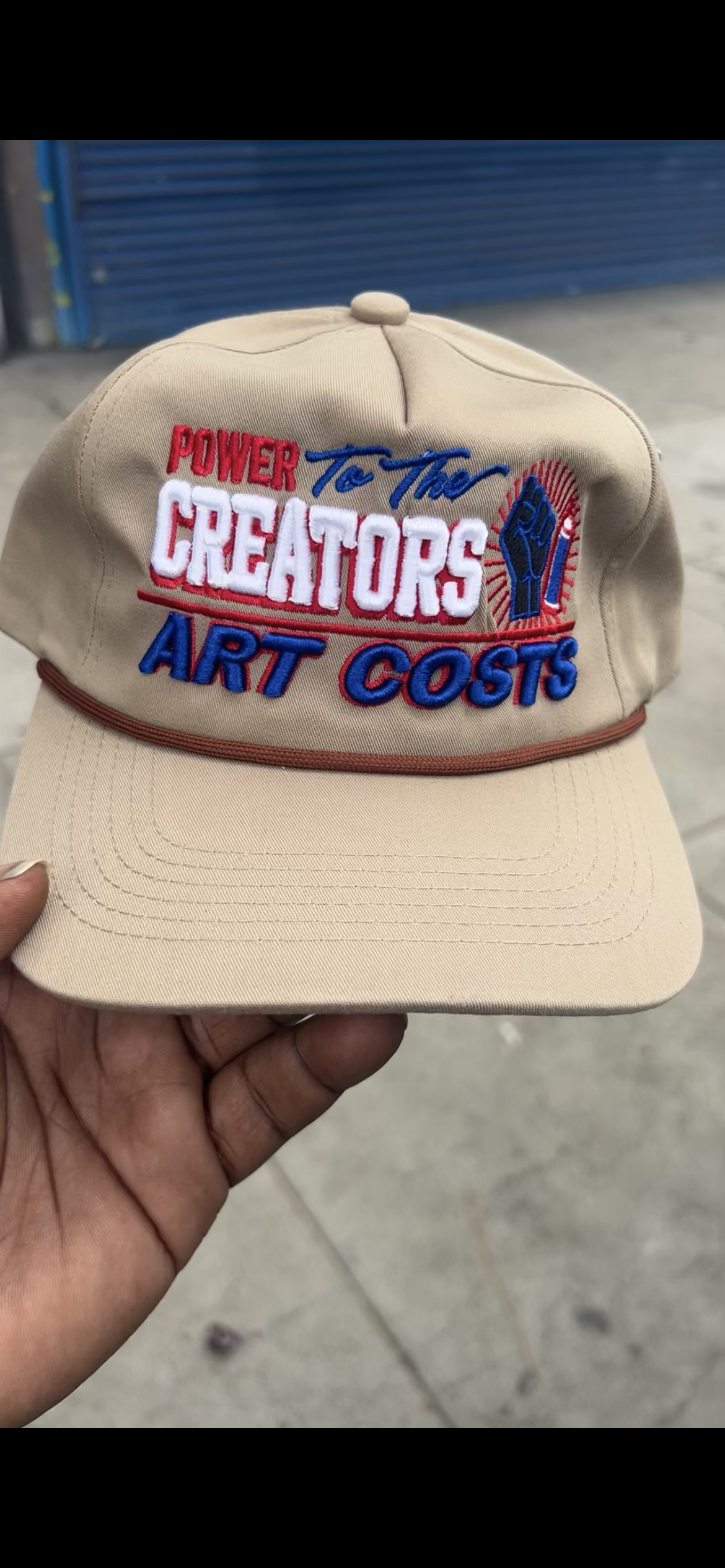 New Art Power to the Creators Trucker