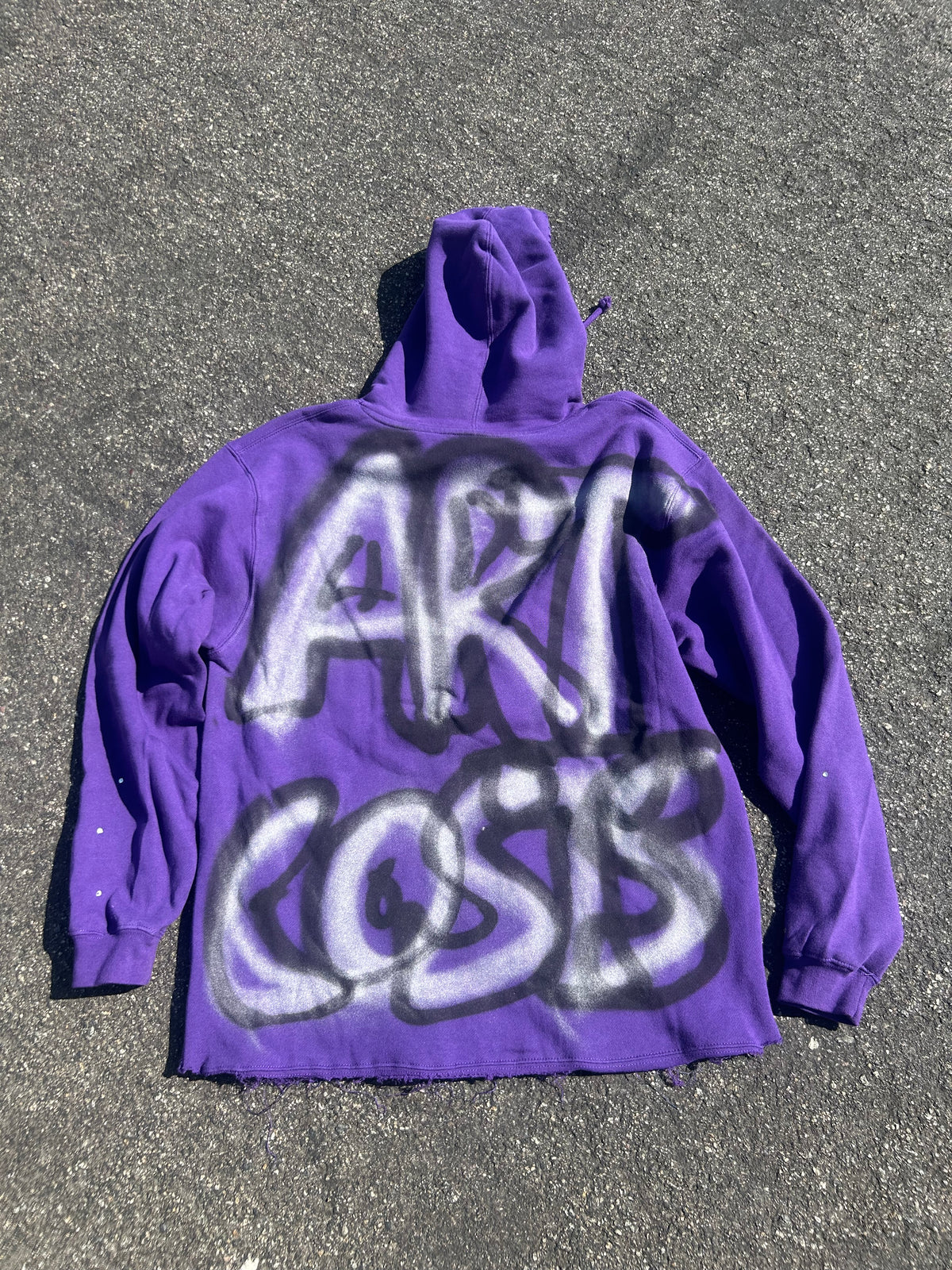 Awful lot for a painting simple hoodie