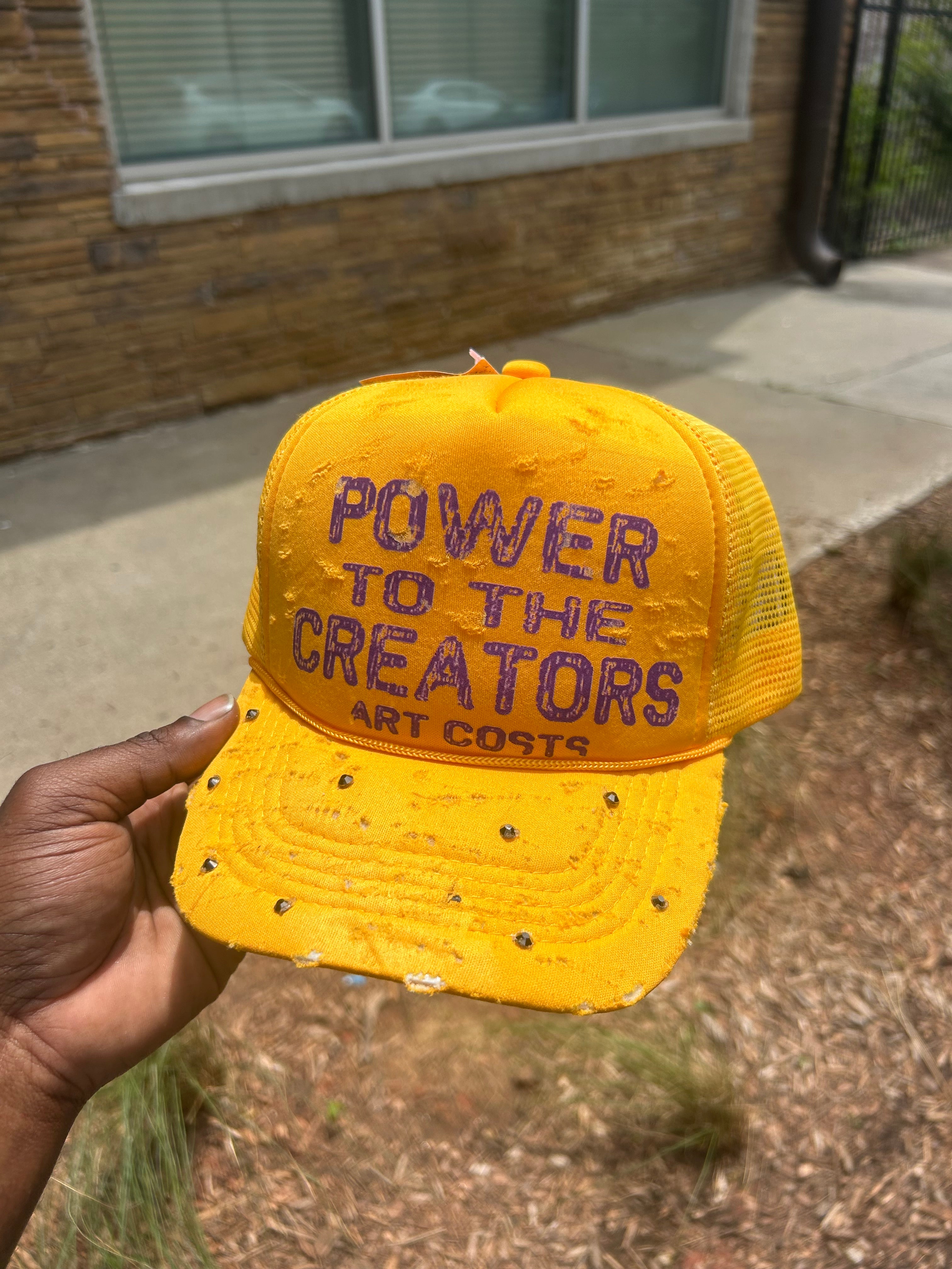 Power to the Creators Original Trucker
