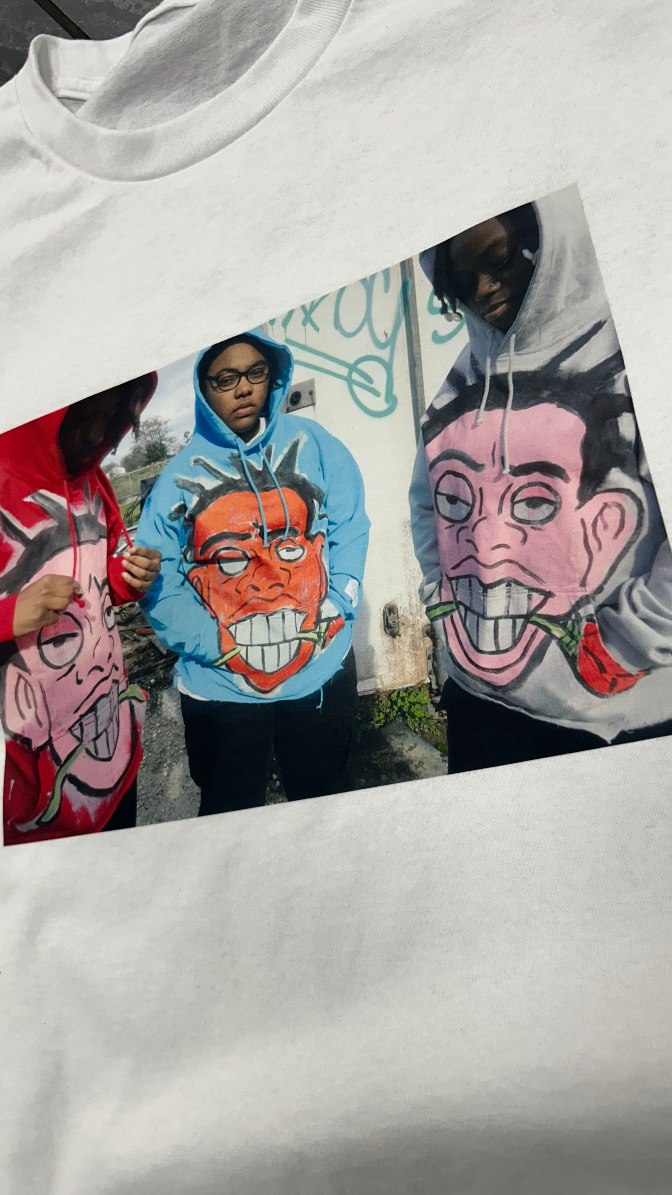 LoverBoy shoot tee