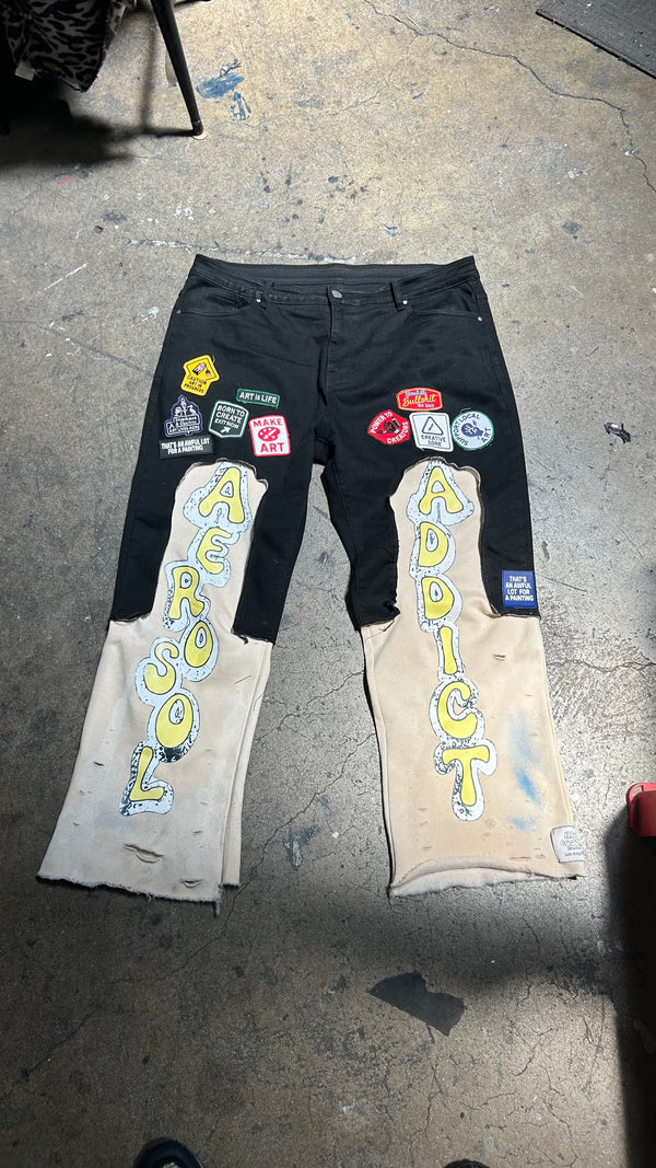 Aerosol Addict custom Denim