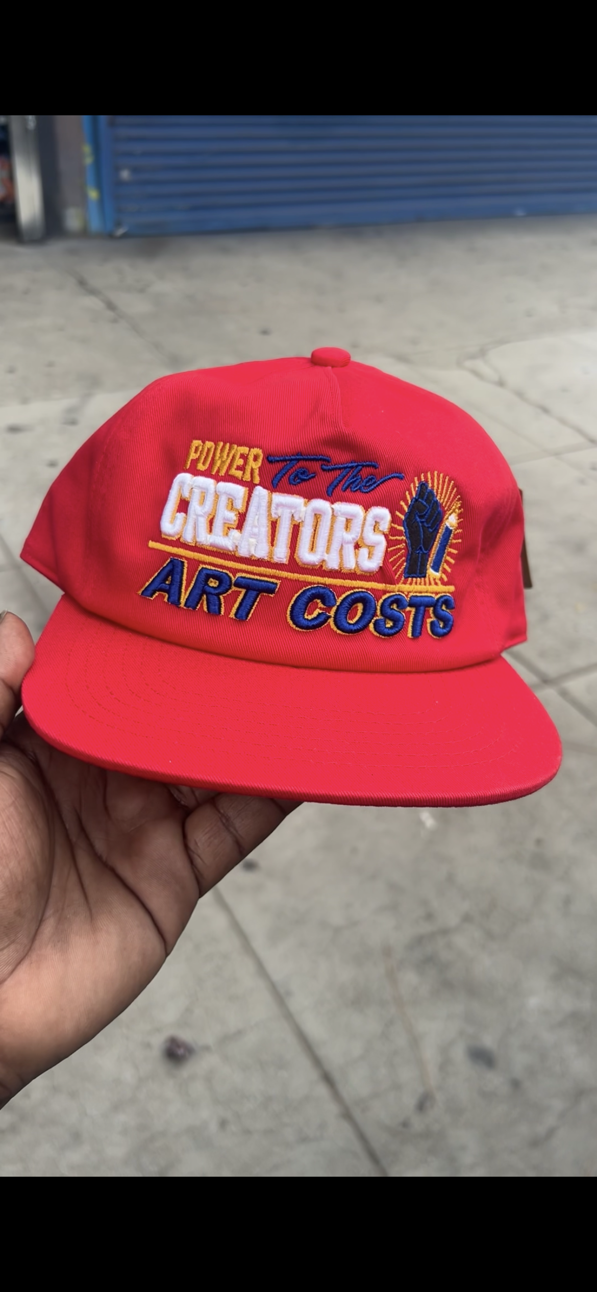 New Art Power to the Creators Trucker