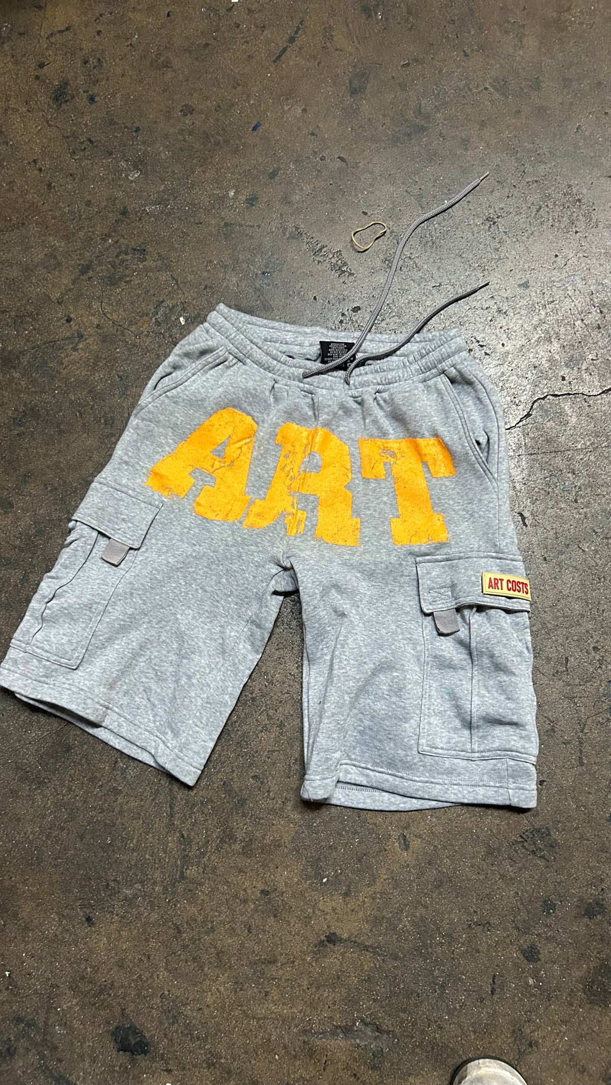 ART simple cargo sweatshorts