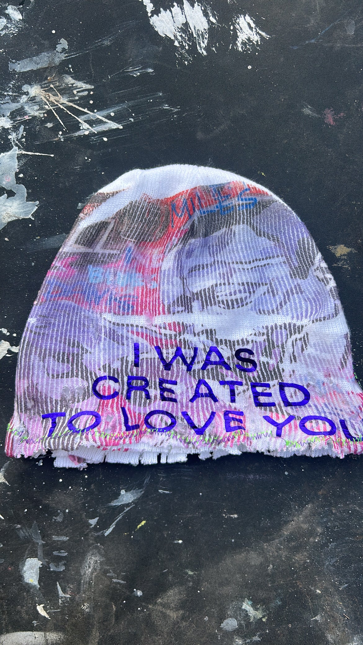 PARTY! Collection 1/1 graphic beanie