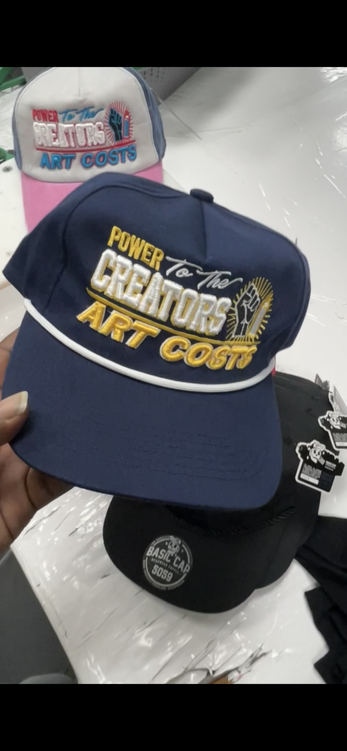 New Art Power to the Creators Trucker